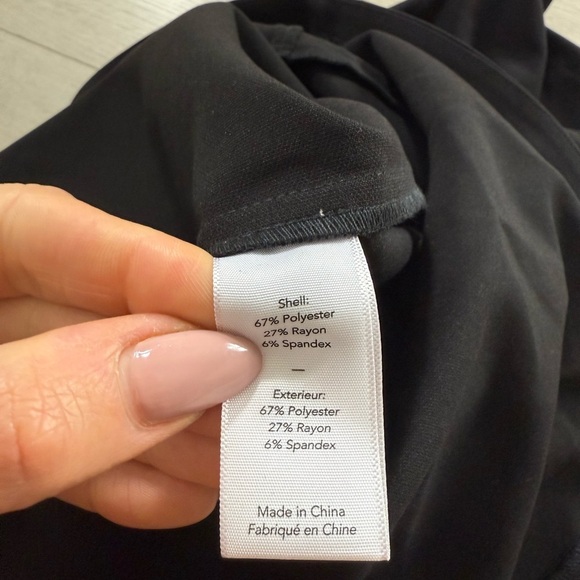 Likely Conrad Black Off Shoulder Strapless Flared Hem Midi Dress - Picture 7 of 10